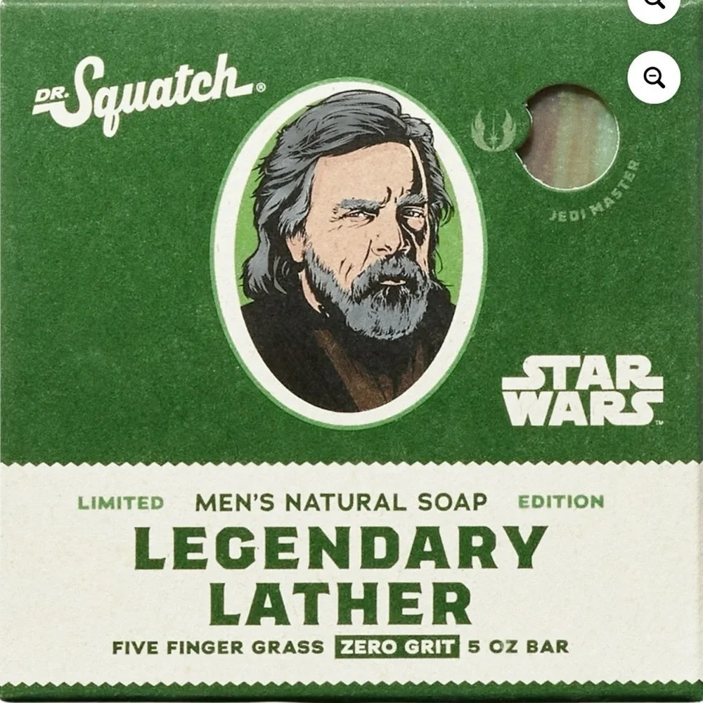 Dr. Squatch Legendary Lather Star Wars Natural Bar Soap for Men, 5 oz x 2